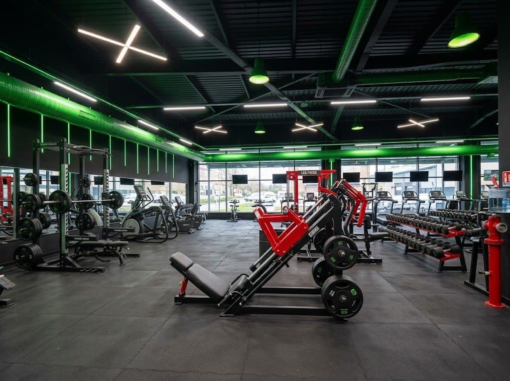 Crack Fitness Emlak Konutları antrenman alanı